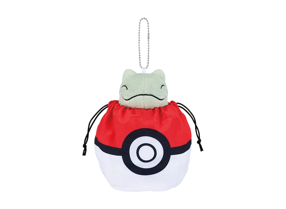 BANDAI "Ichiban Kuji" -2025 Pokemon Collection Lottery ~Let's Go for a Walk!~- E Prize Mascot in a drawstring bag Substitute