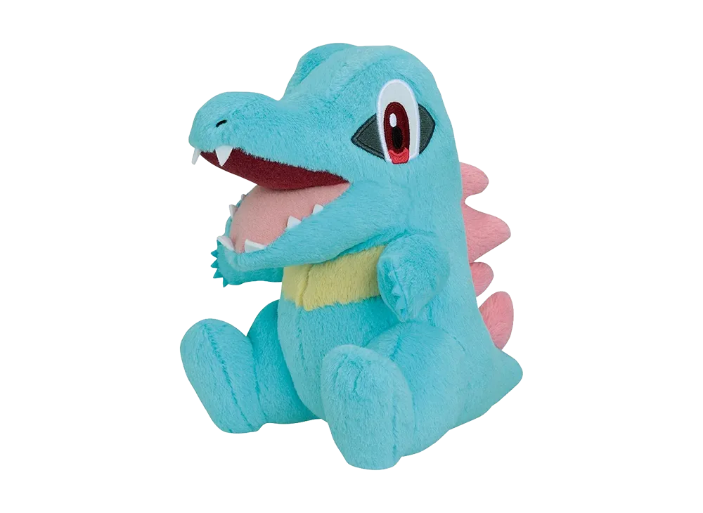 バンダイ【一番くじ】『ポケモン 30th アニバーサリー vol.1』D賞 ジョウト地方 旅立ちの3匹 ぬいぐるみ ワニノコ