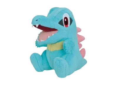 BANDAI "Ichiban Kuji" -Pokemon 30th ANNIVERSARY vol.1- D Prize Johto Region's The Three First Partner Pokemon Plush - Totodile