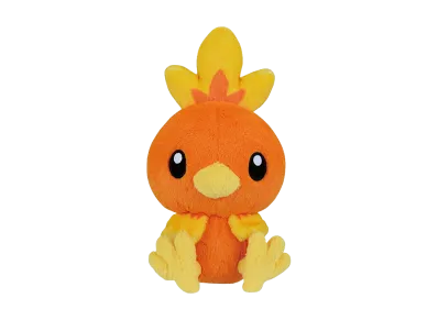 BANDAI "Ichiban Kuji" -Pokemon 30th ANNIVERSARY vol.1- E Prize Hoenn Region's The Three First Partner Pokemon Plush - Torchic