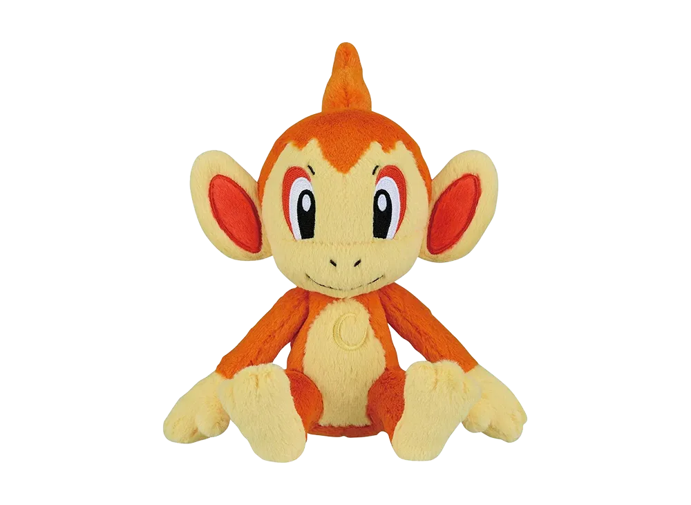 バンダイ【一番くじ】『ポケモン 30th アニバーサリー vol.1』F賞 シンオウ地方 旅立ちの3匹 ぬいぐるみ ヒコザル