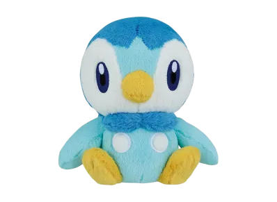 BANDAI "Ichiban Kuji" -Pokemon 30th ANNIVERSARY vol.1- F Prize Sinnoh Region's The Three First Partner Pokemon Plush - Piplup