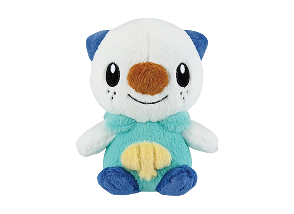 BANDAI "Ichiban Kuji" -Pokemon 30th ANNIVERSARY vol.2- C Prize Unova starter trio plushies - Oshawott