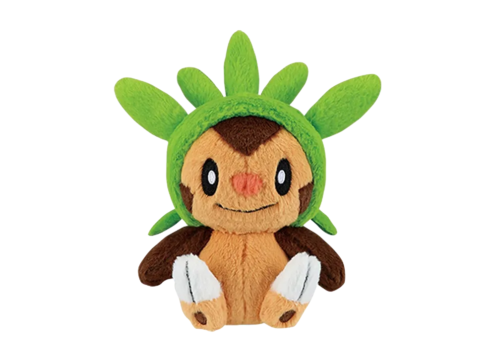 BANDAI "Ichiban Kuji" -Pokemon 30th ANNIVERSARY vol.2- D Prize Kalos starter trio plushies - Chespin