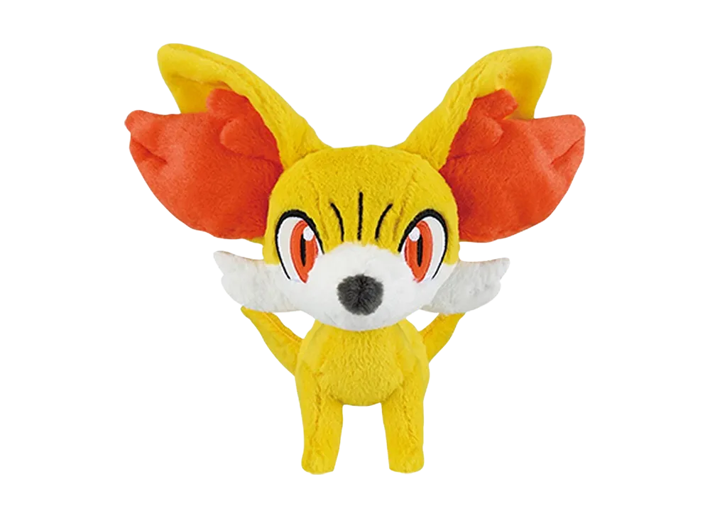 BANDAI "Ichiban Kuji" -Pokemon 30th ANNIVERSARY vol.2- D Prize Kalos starter trio plushies - Fennekin