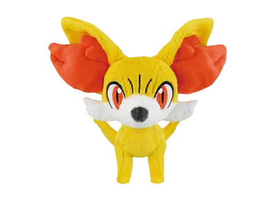 BANDAI "Ichiban Kuji" -Pokemon 30th ANNIVERSARY vol.2- D Prize Kalos starter trio plushies - Fennekin