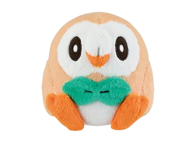 BANDAI "Ichiban Kuji" -Pokemon 30th ANNIVERSARY vol.2- E Prize Alola starter trio plushies - Rowlet