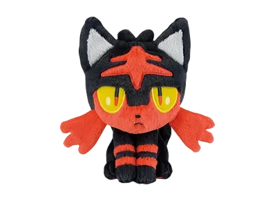 BANDAI "Ichiban Kuji" -Pokemon 30th ANNIVERSARY vol.2- E Prize Alola starter trio plushies - Litten