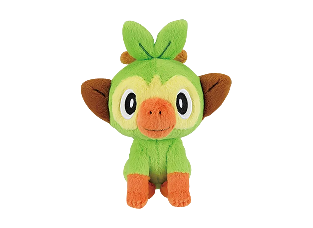 BANDAI "Ichiban Kuji" -Pokemon 30th ANNIVERSARY vol.2- F Prize Galar starter trio plushies - Grookey