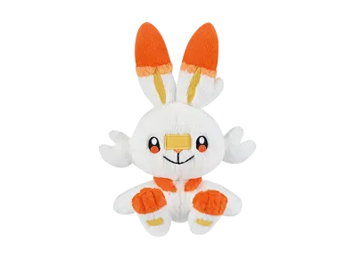 BANDAI "Ichiban Kuji" -Pokemon 30th ANNIVERSARY vol.2- F Prize Galar starter trio plushies - Scorbunny