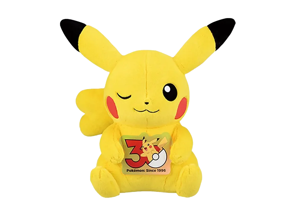 BANDAI "Ichiban Kuji" -Pokemon 30th ANNIVERSARY vol.2- Last One Prize 30th anniversary Female Pikachu plush Toy