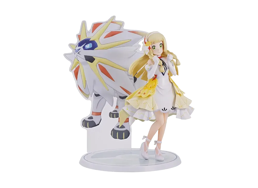 BANDAI "Ichiban Kuji" -Pokemon Masters EX 7th Anniversary- Last One Prize Lillie (24th Anniversary) & Solgaleo MASTERLISE PLUS