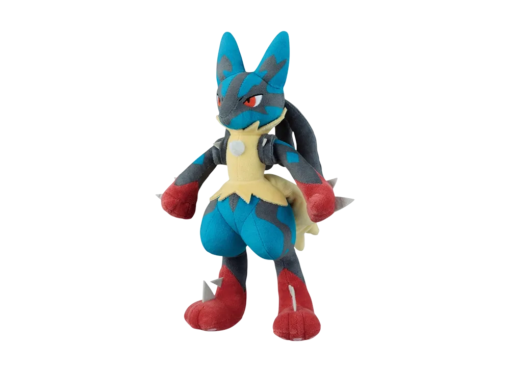BANDAI "Ichiban Kuji" -Pokemon "Mega Evolution"- Last One Prize Last Prize: Mega Lucario Plush
