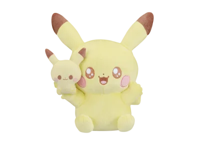 BANDAI "Ichiban Kuji" -Poke Peace ~"PEACE" moment~- A Prize Pikachu Plush