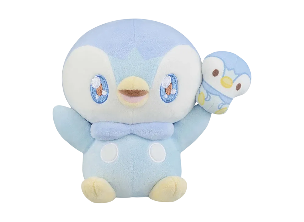 BANDAI "Ichiban Kuji" -Poke Peace ~"PEACE" moment~- B Prize Piplup Plush