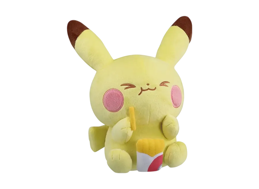 BANDAI "Ichiban Kuji" -Poke Pieces ~Welcome to the PEACE Diner~- B Prize Pikachu Plush