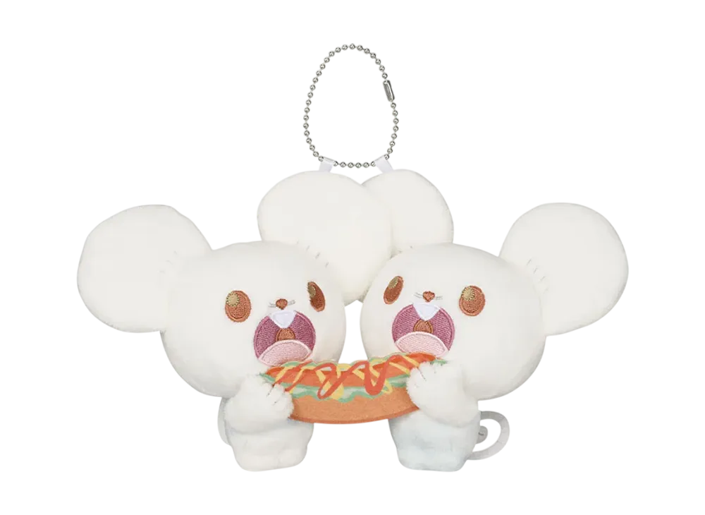 BANDAI "Ichiban Kuji" -Poke Pieces ~Welcome to the PEACE Diner~- F Prize Plush Mascot Tandemaus