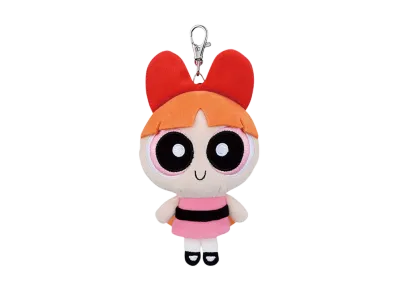 BANDAI "Ichiban Kuji" -Powerpuff Girls- B Prize Tobe! Reel Mascot Plush Blossom