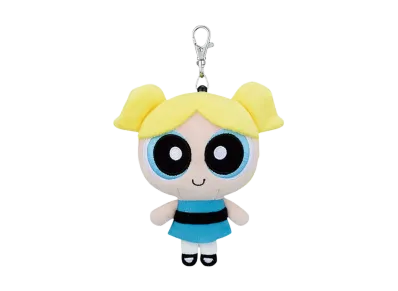BANDAI "Ichiban Kuji" -Powerpuff Girls- B Prize Tobe! Reel Mascot Plush Bubbles