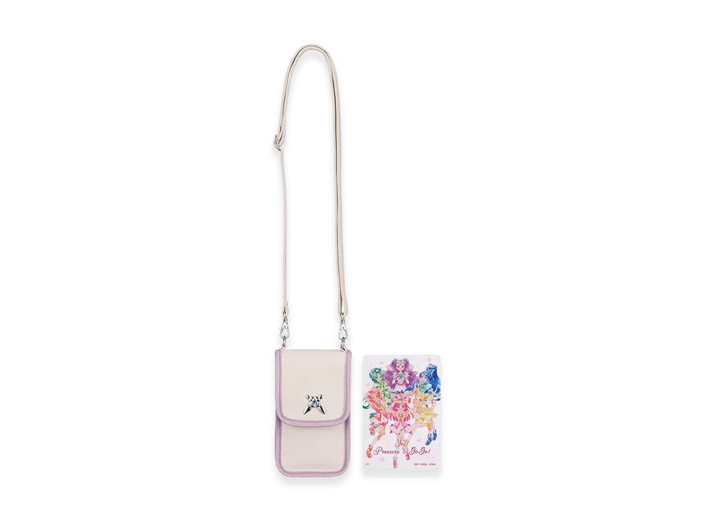 BANDAI "Ichiban Kuji" -PreCure ~Shining moment~- A Prize 2 jeweled shoulder pouches