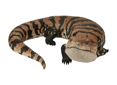 BANDAI "Ichiban Kuji" -Reptiles & Amphibians ~Tiny Friends~ vol.2- A Prize Blue Tongue Skink Figure