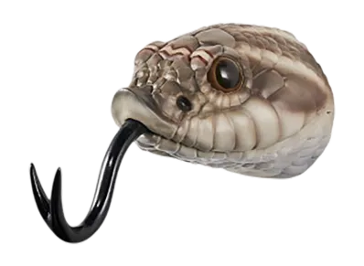 BANDAI "Ichiban Kuji" -Reptiles & Amphibians ~Tiny Friends~ vol.2- E Prize Reptiles Head Magnet Snake