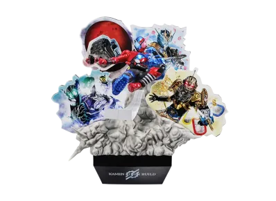 BANDAI "Ichiban Kuji" -Kamen Rider Build ~Building a New World~- A Prize ONDIMENSION Kamen Rider Build Rabbit Tank Form