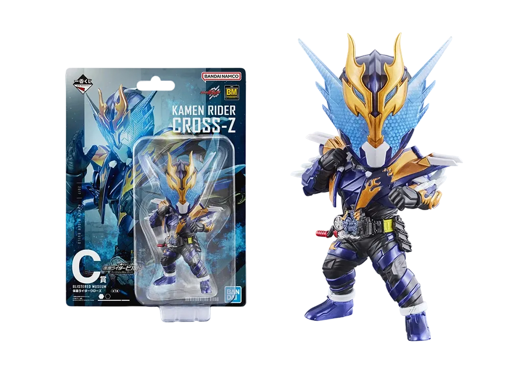 BANDAI "Ichiban Kuji" -Kamen Rider Build ~Building a New World~- C Prize BLISTERED MUSEUM Kamen Rider Crows