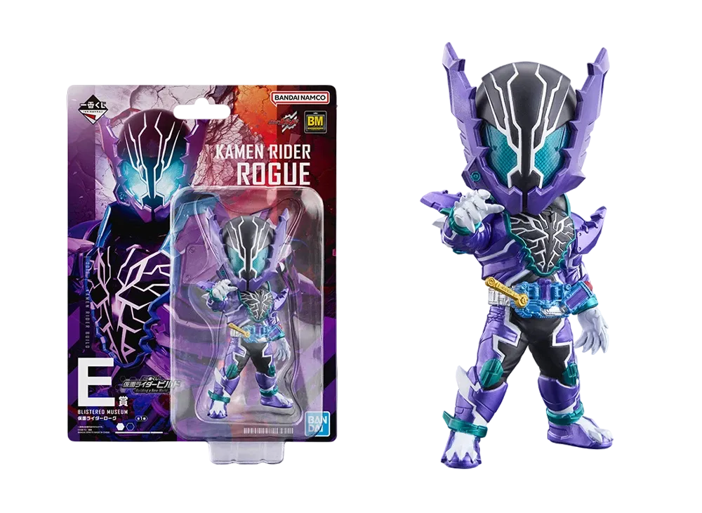 BANDAI "Ichiban Kuji" -Kamen Rider Build ~Building a New World~- E Prize BLISTERED MUSEUM Kamen Rider Rogue