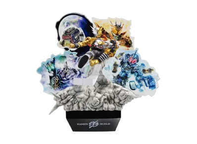 BANDAI "Ichiban Kuji" -Kamen Rider Build ~Building a New World~- Last One Prize ONDIMENSION Kamen Rider Build Trial Form (Rabbit Dragon)