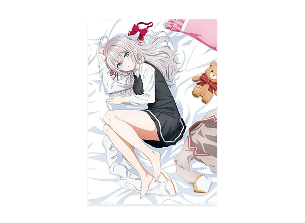 BANDAI "Ichiban Kuji" -The girl next door Arya-san who sometimes whispers in Russian- B Prize Sleeping Visual Cloth with Recorded Voice Arya