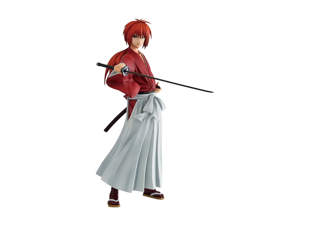 BANDAI "Ichiban Kuji" -Rurouni Kenshin -Meiji Swordsman Romantic Story- Kyoto Uprising- C Prize Himura Kenshin: Unsheathing Ver. MASTERLISE