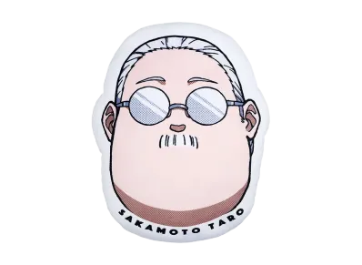 BANDAI "Ichiban Kuji" -SAKAMOTO DAYS vol.2- E Prize Taro Sakamoto face cushion