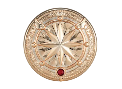 BANDAI "Ichiban Kuji" -Anime Cardcaptor Sakura 25TH ANNIVERSARY- B Prize <Design Reprint> Sparkling Dream Compact Mirror