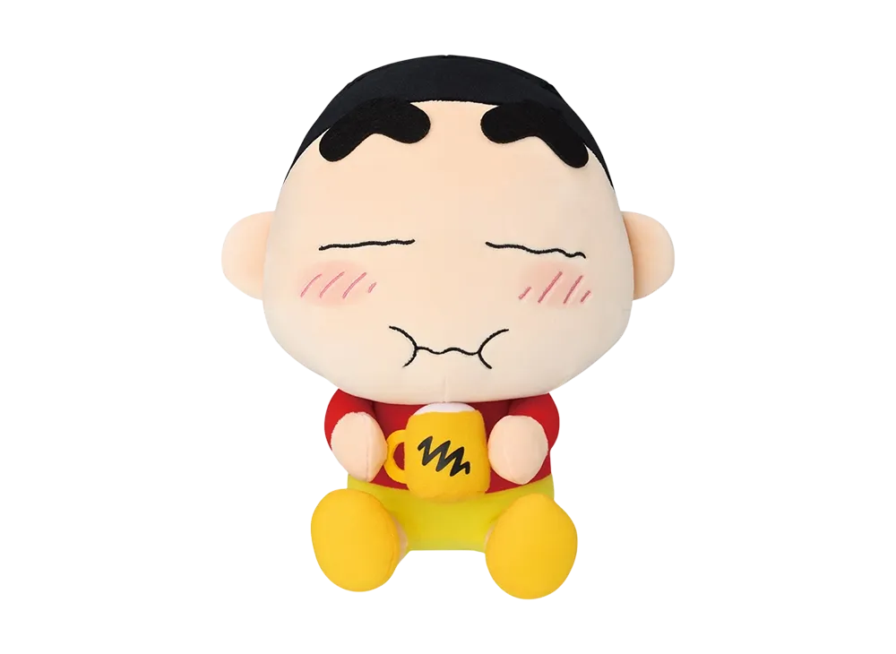 バンダイ 一番くじ クレヨンしんちゃん ～オラお腹いっぱいだゾ～ A賞 もぐもぐ しんちゃんぬいぐるみ
