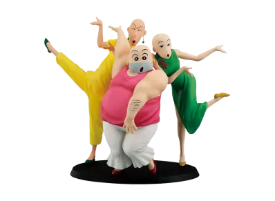 BANDAI "Ichiban Kuji" -Crayon Shin-chan Movie Vol. 2 Masterpiece Cinemas- B Prize Tamayura Brothers MASTERLISE