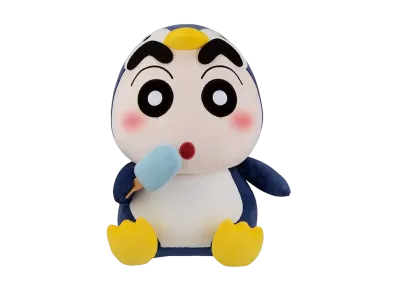 BANDAI "Ichiban Kuji" -Crayon Shin-chan Summer Vacation- Last One Prize Penguin Shin-chan Plush