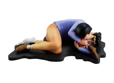 BANDAI "Ichiban Kuji" -Crayon Shin-chan the Movie Natsuka Cinemas- Last One Prize Family Famous Scene Vignette Figure