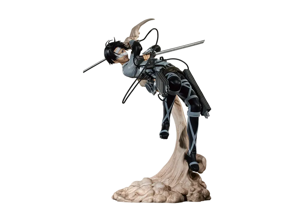 BANDAI "Ichiban Kuji" -Attack on Titan ~Rumble of the Earth~- B Prize Levi Figure ~The world we dreamed of~