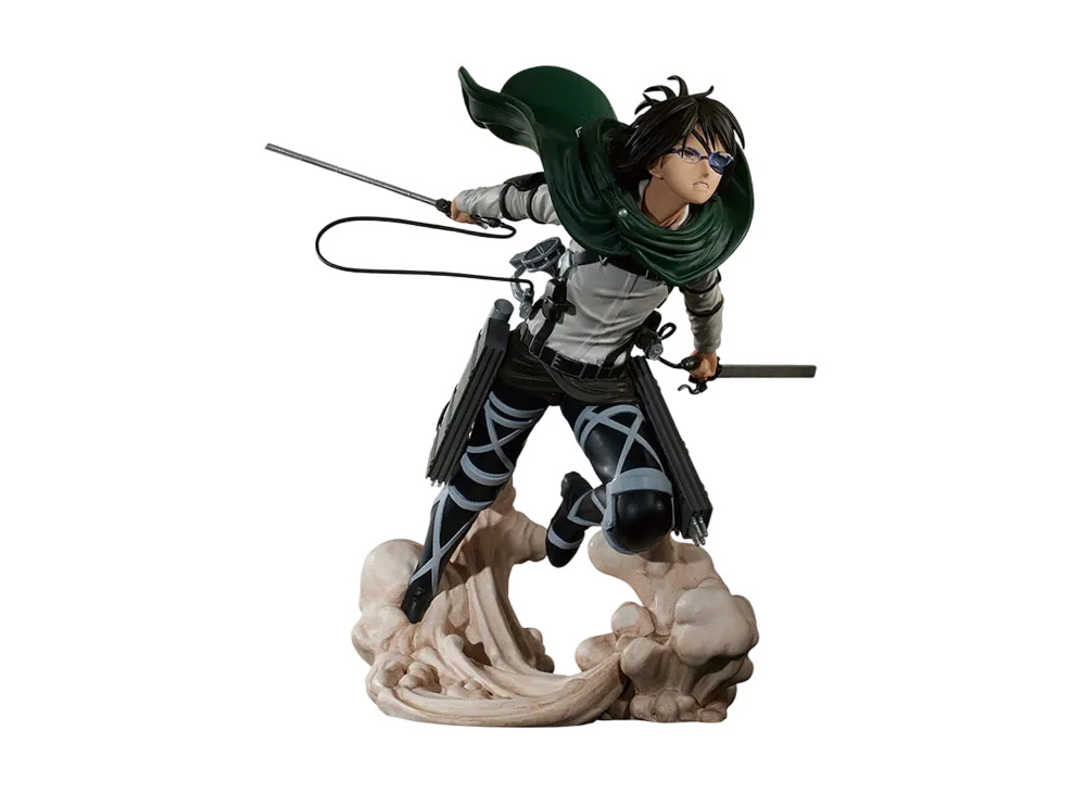 BANDAI "Ichiban Kuji" -Attack on Titan ~Rumble of the Earth~- C Prize Hange Figure ~14th Commander of the Survey Corps~
