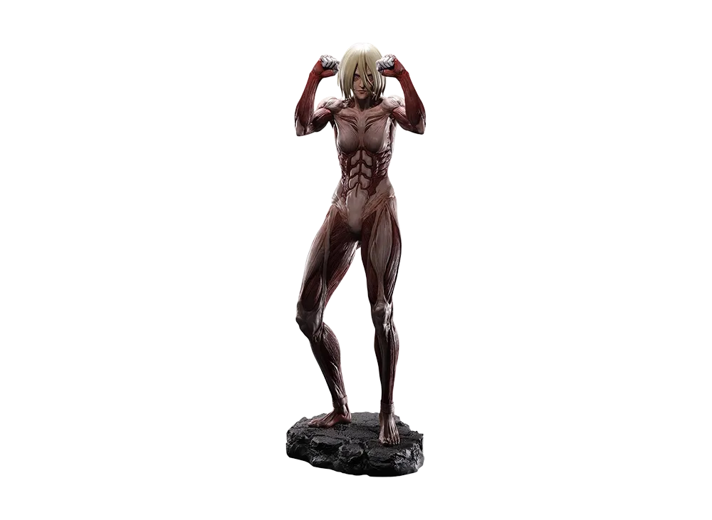 バンダイ 一番くじ 進撃の巨人～壁の外の世界～ A賞 女型の巨人 MEGAIMPACT