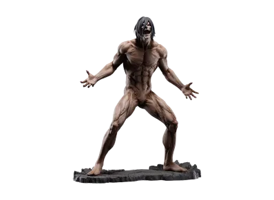 BANDAI "Ichiban Kuji" -Attack on Titan ~The world outside the walls~- Last One Prize Eren (Titan) ~Giant Tree Forest Battle Ver.~ MEGAIMPACT