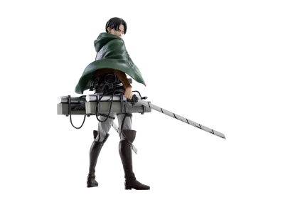 BANDAI "Ichiban Kuji" -Attack on Titan ~I'll take down the Beast Titan~- B Prize Levi MASTERLISE
