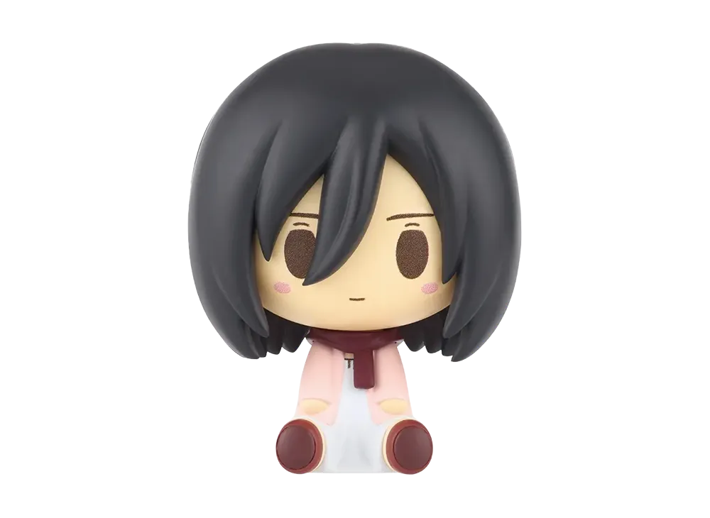 BANDAI "Ichiban Kuji" -Attack on Titan ~Choices and Consequences~- C Prize Chokonokko Figure Mikasa ~Towards the Tree on That Hill~