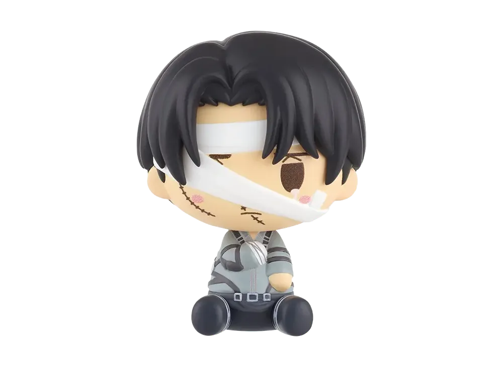 BANDAI "Ichiban Kuji" -Attack on Titan ~Choices and Consequences~- E Prize Chokonokko Figure Levi ~Dedicate Your Heart~