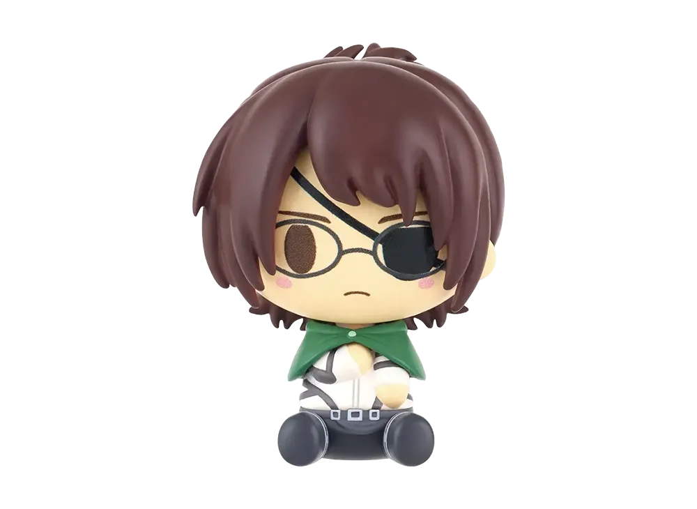 BANDAI "Ichiban Kuji" -Attack on Titan ~Choices and Consequences~- F Prize Chokonokko Figure - Hange ~Dedicate Your Heart~