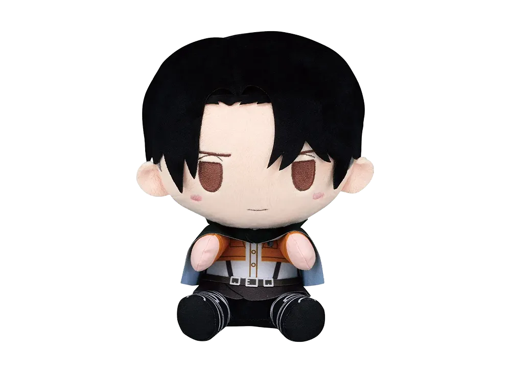 BANDAI "Ichiban Kuji" -Attack on Titan ~Choices and Consequences~- Last One Prize Chokonokko Plush - Levi