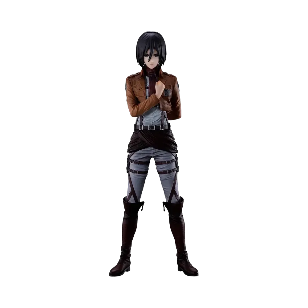 BANDAI "Ichiban Kuji" -Attack on Titan ~Dedicate Your Heart~- B Prize Mikasa MASTERLISE