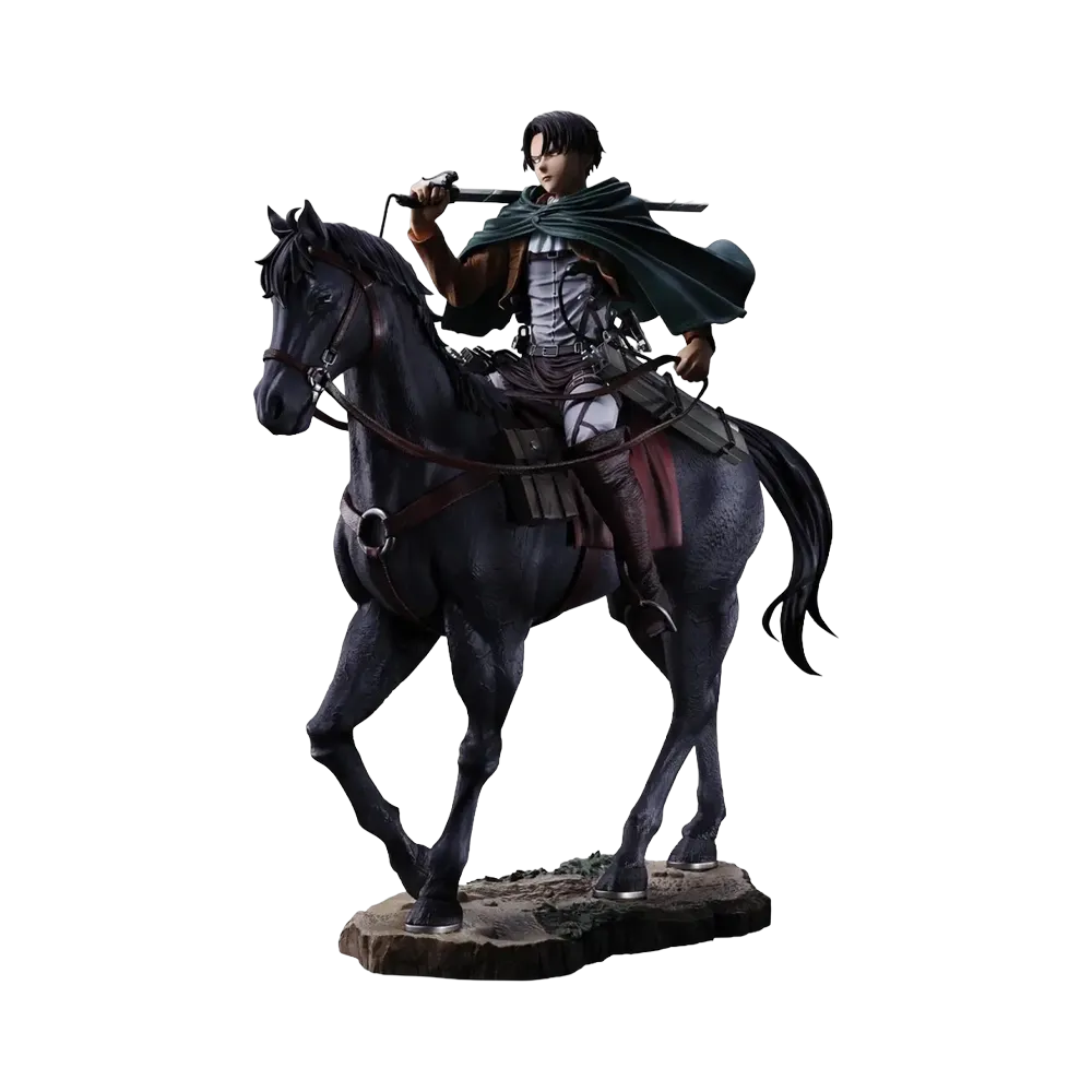 BANDAI "Ichiban Kuji" -Attack on Titan ~Dedicate Your Heart~- Last One Prize Levi ~Humanity's Strongest Soldier~ MASTERLISE