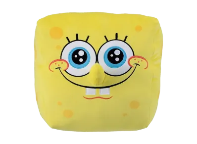 BANDAI "Ichiban Kuji" -SpongeBob ~Welcome to Bikini Bottom!~- Last One Prize SpongeBob Mochi Face Cushion
